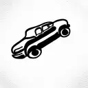 car tattoo design idea