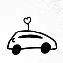 car tattoo design idea