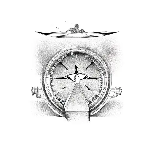 Triathlon symbols tattoo design idea