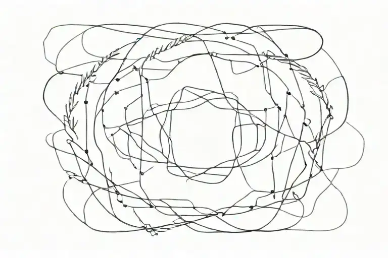 Bracelet tattoo design idea