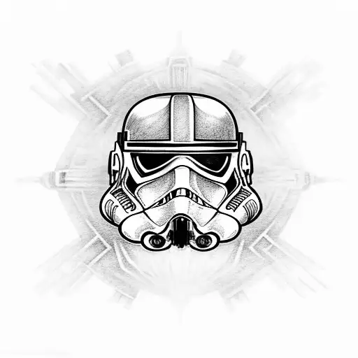 star wars and yugioh tattoo design idea