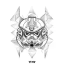 star wars and yugioh tattoo design idea