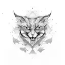 Auspicious One tattoo design idea