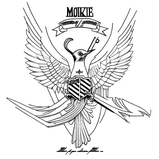 Mockingbird by Eminem lyrics  tattoo design idea