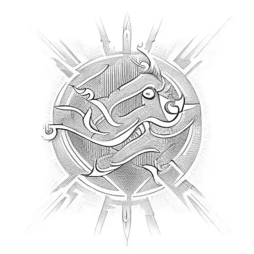 the words "Hot One" is old english style font with flames around it tattoo design idea