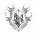 Iconic objects from the Harry Potter series (e.g., the Sorting Hat, Elder Wand) tattoo design idea