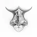 Iconic objects from the Harry Potter series (e.g., the Sorting Hat, Elder Wand) tattoo design idea