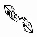 two domino's  tattoo design idea