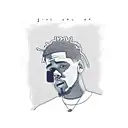 j cole tattoo design idea