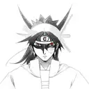 uchiha itachi shoulder tattoo design idea