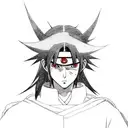 uchiha itachi shoulder tattoo design idea