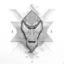 typography with word "tliwh" tattoo design idea