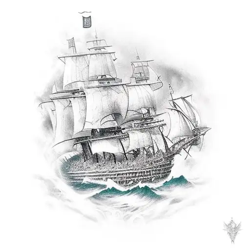 "Burn the ships, conquer the land." Tribute to Hernán Cortés and his commitment to conquest. tattoo design idea