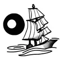 Burn the ship tattoo design idea