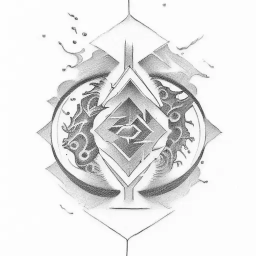 create a tattoo saying: Evolve or repeat,  by using the following :  Evolve:  The word “Evolve” is written in a watercol tattoo design idea