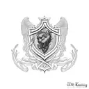 Davis/King family crest tattoo design idea