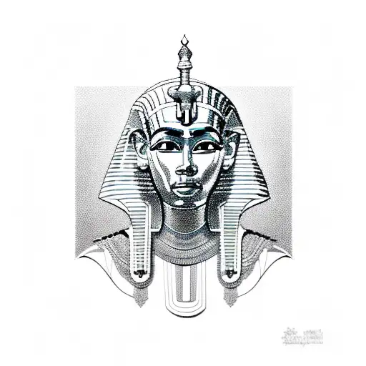 Pharaoh  tattoo design idea