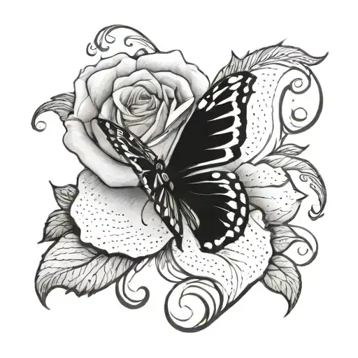 semicolon rose memorial tattoo tattoo design idea