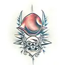 stoic virtues tattoo design idea