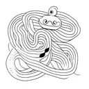 adam creation with snake tattoo design idea