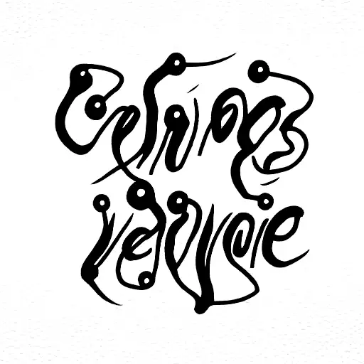 fearless competence as creative text inspired by Japanese ink art tattoo design idea