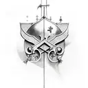 crusades tattoo design idea