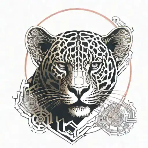 Jaguar Warrior tattoo design idea