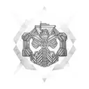 Electrical Transformer Machine tattoo design idea