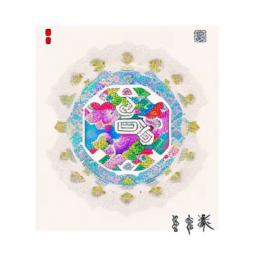 crypto currency with dollar sign  tattoo design idea