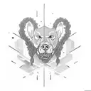 post malone tattoo design idea