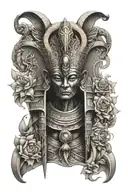 Osiris full length tattoo design idea
