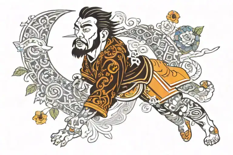 leo, money, realtor, boba, lakers, broncos, las vegas, California tattoo design idea