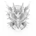 Transformation tattoo design idea