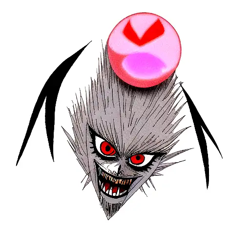 light L Ryuk tattoo design idea