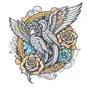 tatto idea for the divorce parents child tattoo design idea