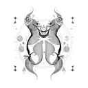 fish & pisces tattoo design idea