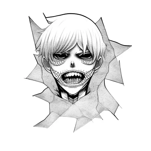kaneki tattoo design idea