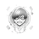 kaneki tattoo design idea