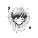 kaneki tattoo design idea