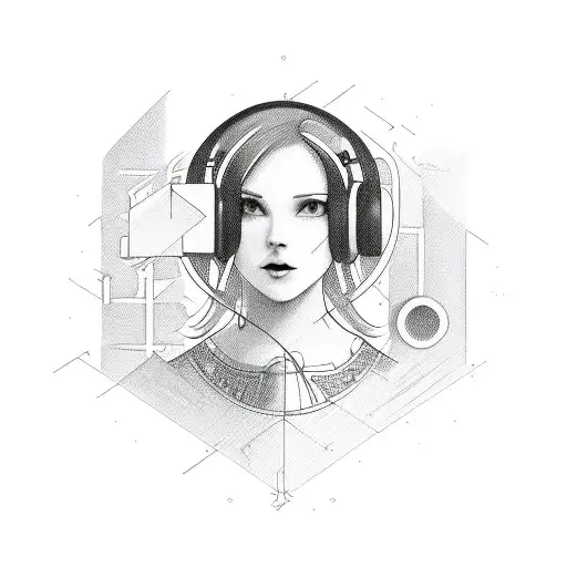 Stock market tattoo design idea