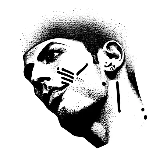 CR7 M12 tattoo design idea
