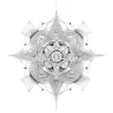 Metatron tattoo design idea