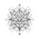 Metatron tattoo design idea