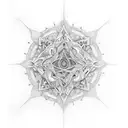 Metatron tattoo design idea