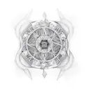 Metatron tattoo design idea