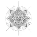Metatron tattoo design idea