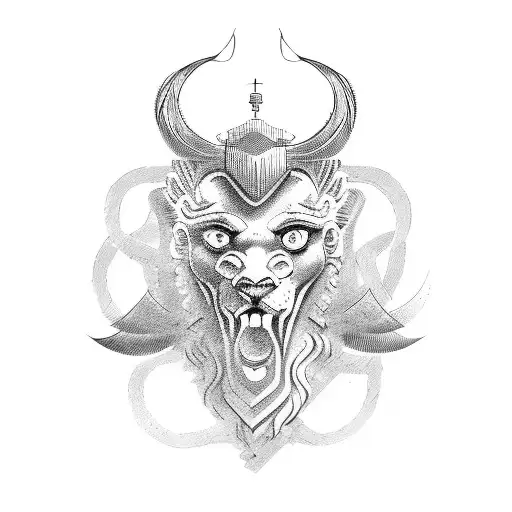 Ancient Greece tattoo design idea