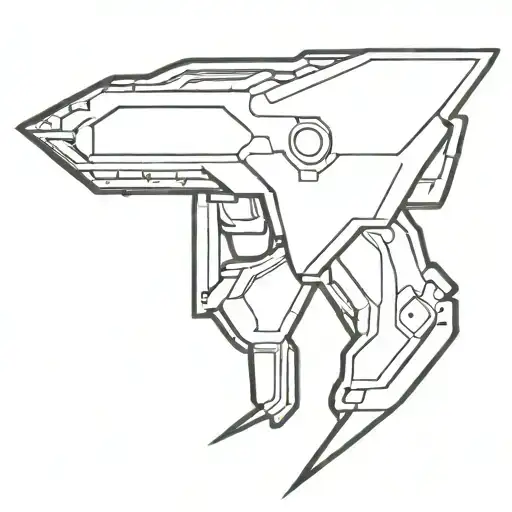 mass effect normandy tattoo design idea