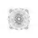 pulsar map tattoo design idea