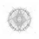 pulsar map tattoo design idea